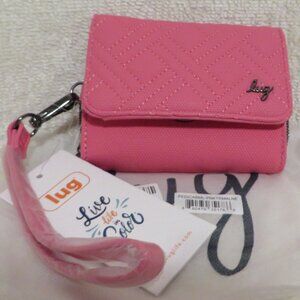 Lug Pedicab Matte Luxe VL RFID Wallet Wristlet BNWT